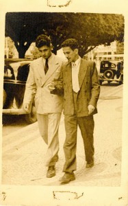 Hélio Pellegrino e Otto Lara Resende, c. 1940. Autor não identificado. Arquivo Otto Lara Resende / Acervo IMS