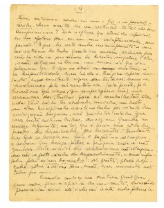 Carta de Paulo Mendes Campos a Otto Lara Resende, agosto de 1945. Arquivo Otto Lara Resende / Acervo IMS