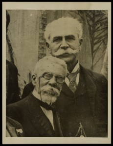 Machado de Assis e Joaquim Nabuco, 1906, por Augusto Malta. Acervo da Biblioteca Nacional