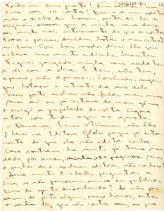 Carta de Lygia Fagundes Telles a Erico Verissimo (página 2)