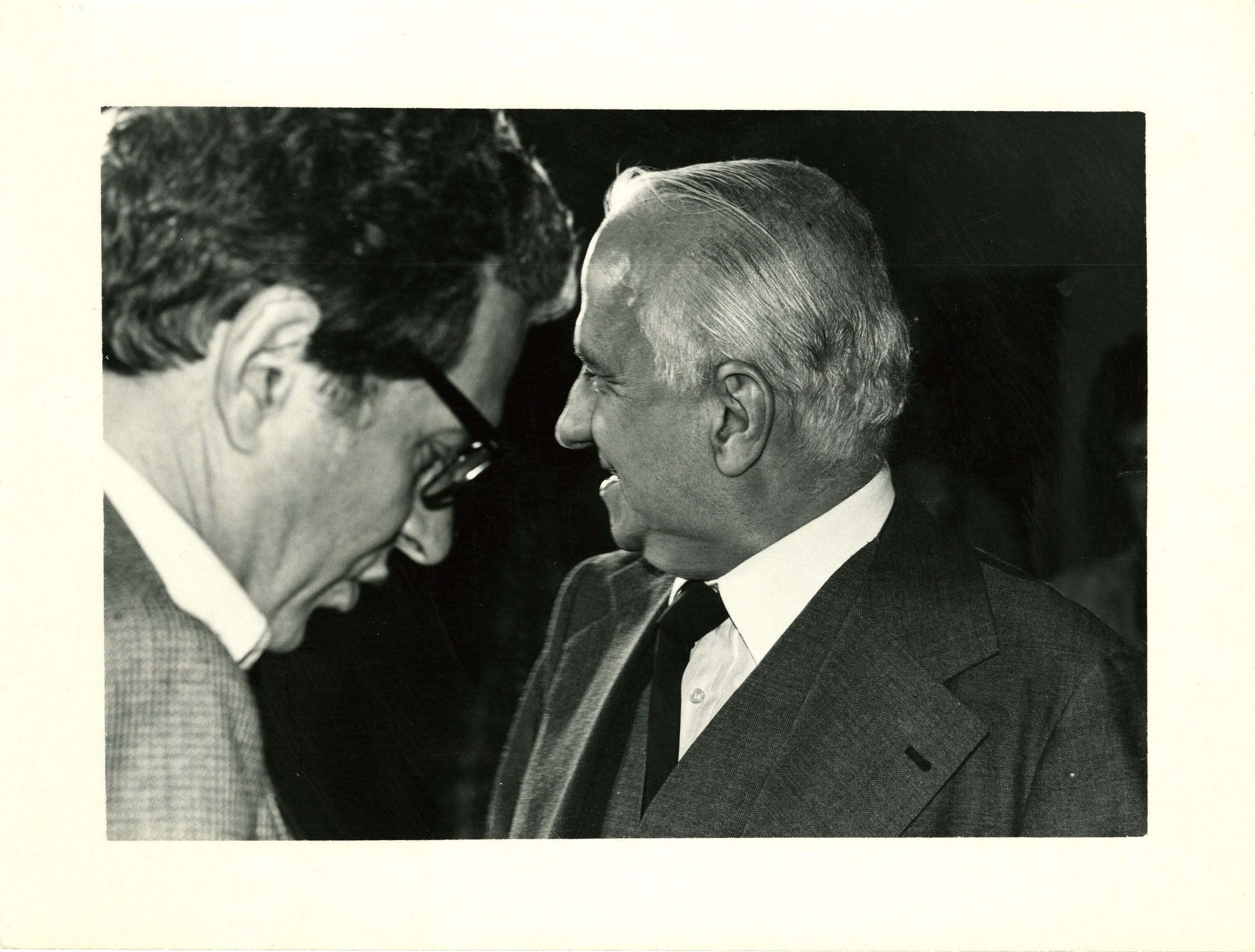 Hélio Pellegrino e Otto Lara Resende, c. 1980. Autor não identificado. Arquivo Otto Lara Resende / Acervo IMS