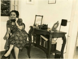 Rachel de Queiroz, c.1950. Arquivo Rachel de Queiroz / Acervo IMS