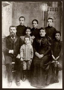 Família Segall, 1897. Fotógrafo não identificado