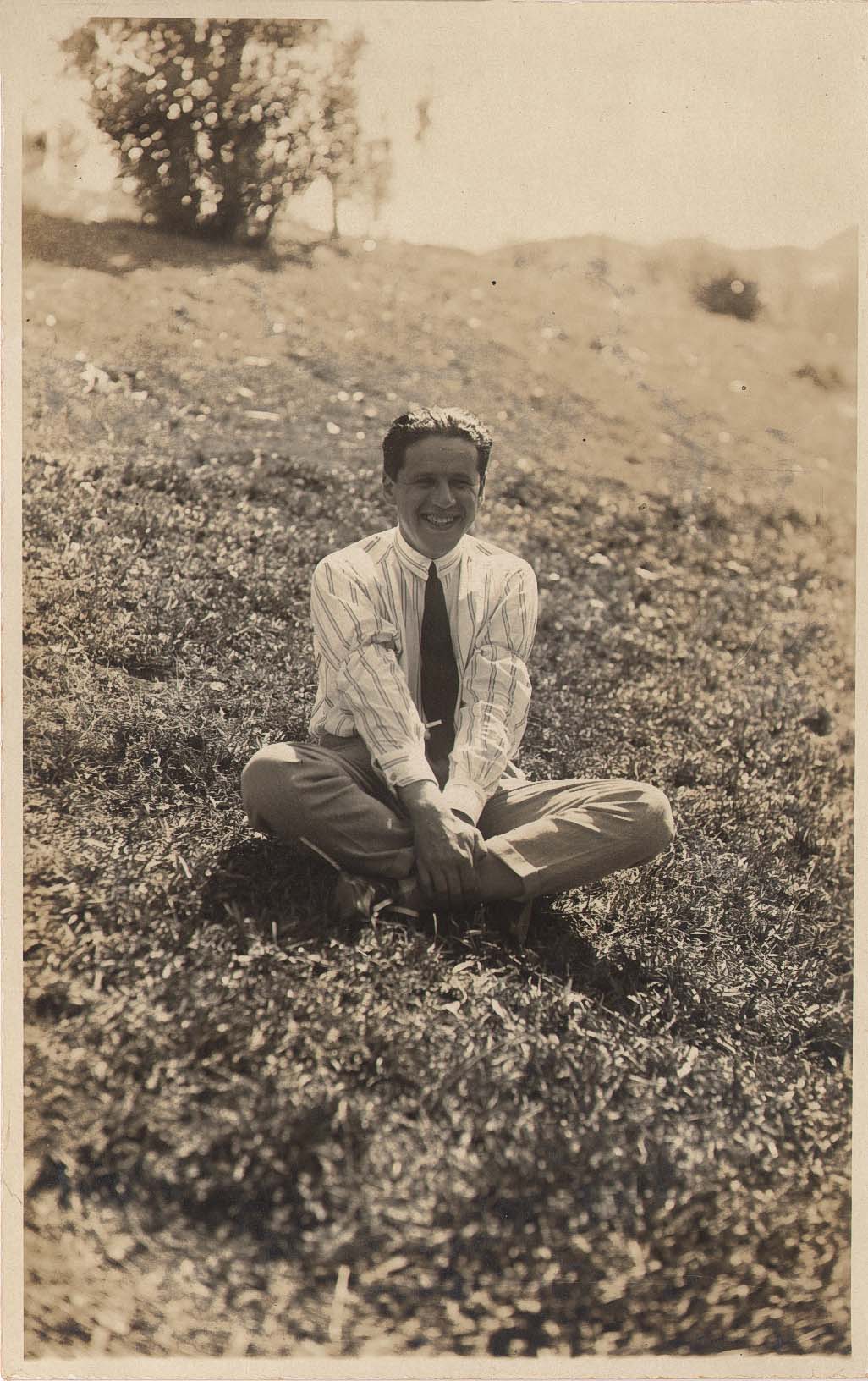 Lasar Segall, 1925. Fotógrafo não identificado. Acervo Museu Lasar Segall