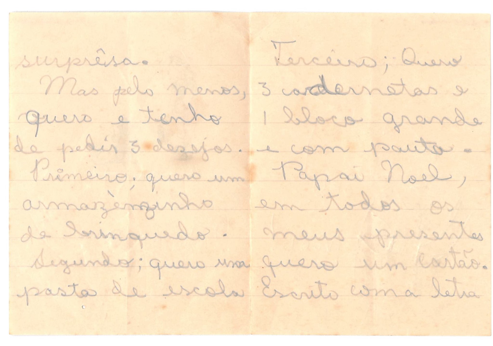 De Ana Cristina Cesar / Para Papai Noel